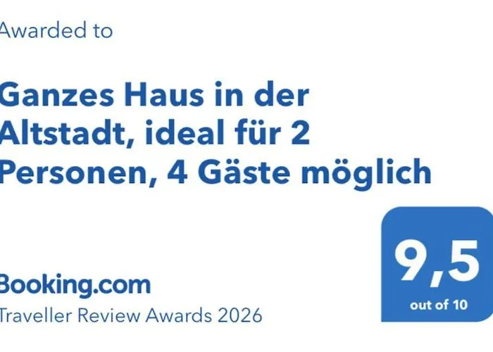 Ganzes Haus In Der Altstadt, Ideal Fuer 2 Personen, 4 Gaeste Moeglich דירה